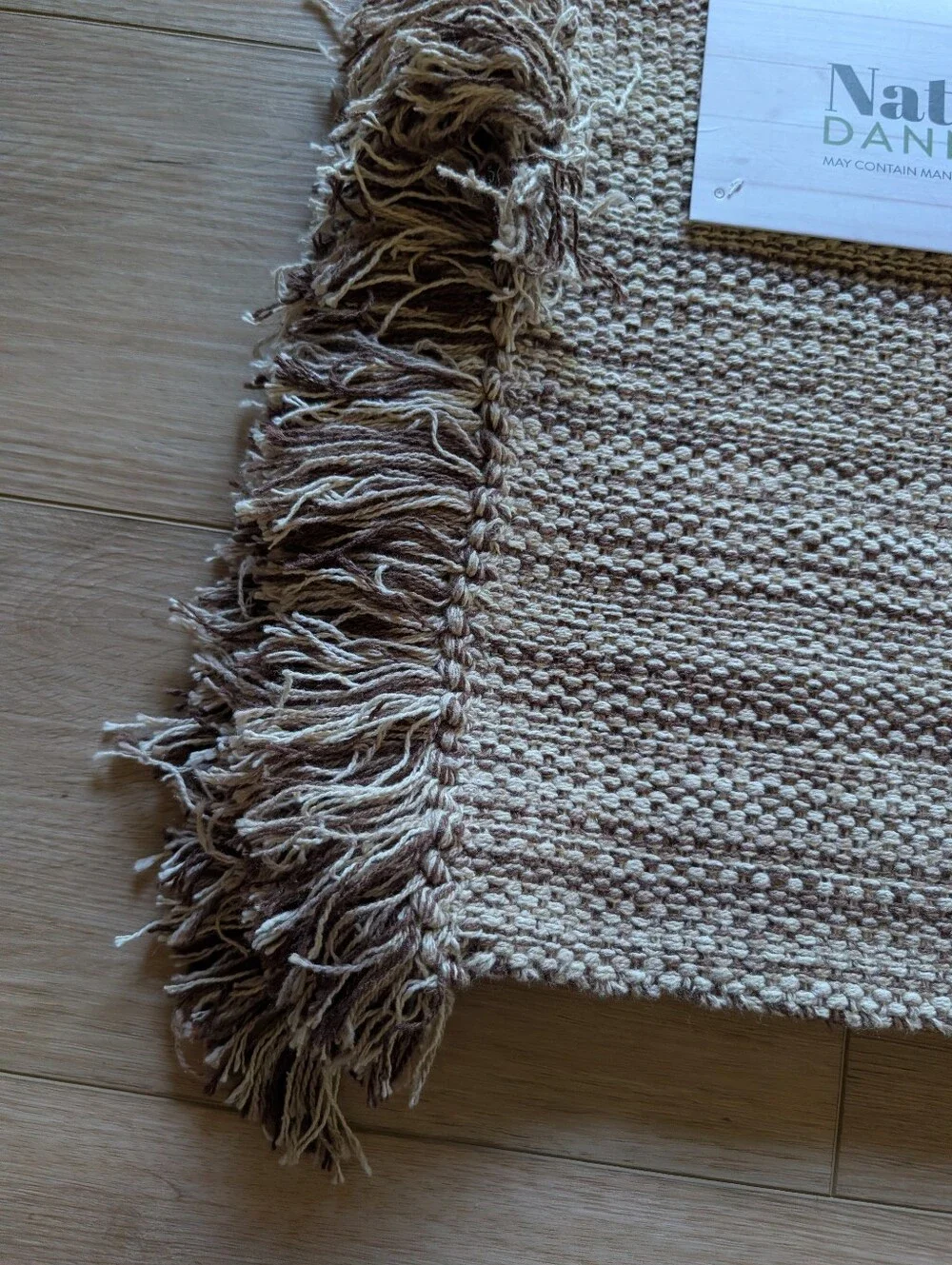 NWT Naturally by Danny Seo Woven Fringe Placemats